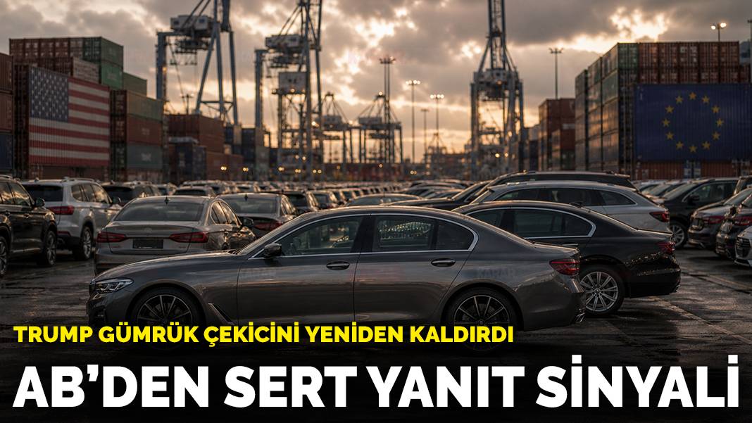 Brüksel'den Trump'a sert misilleme sinyali