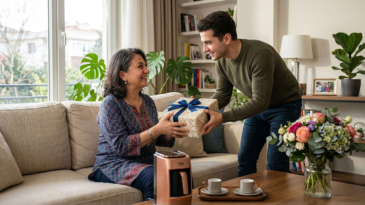 Her 4 erkekten 1'i, kayınvalidesine Anneler Günü hediyesi alıyor