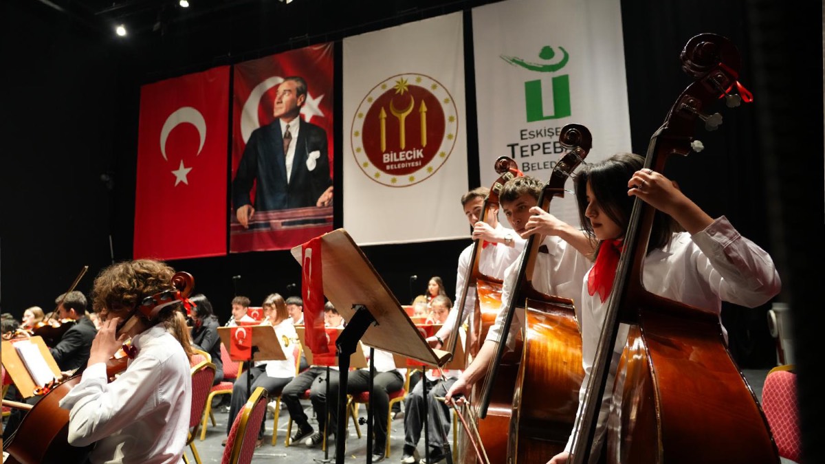 Çocuk Senfoni Orkestrası konseri Bilecik’te ilgi gördü