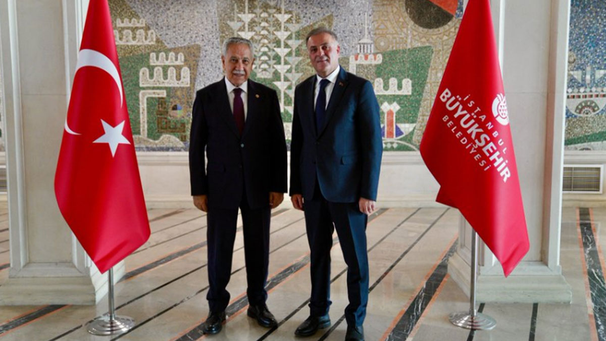 Arınç'tan İBB ziyareti: Başkan Vekili Aslan teşekkür etti