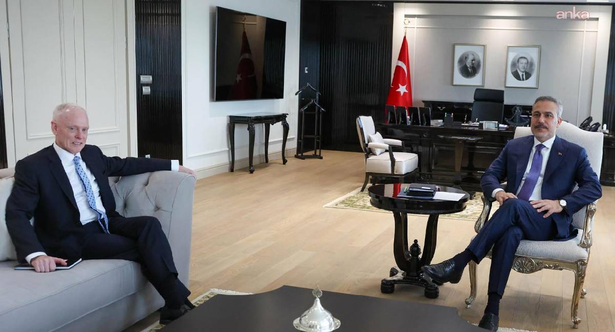 Fidan, Morrison'ı Ankara'da kabul etti