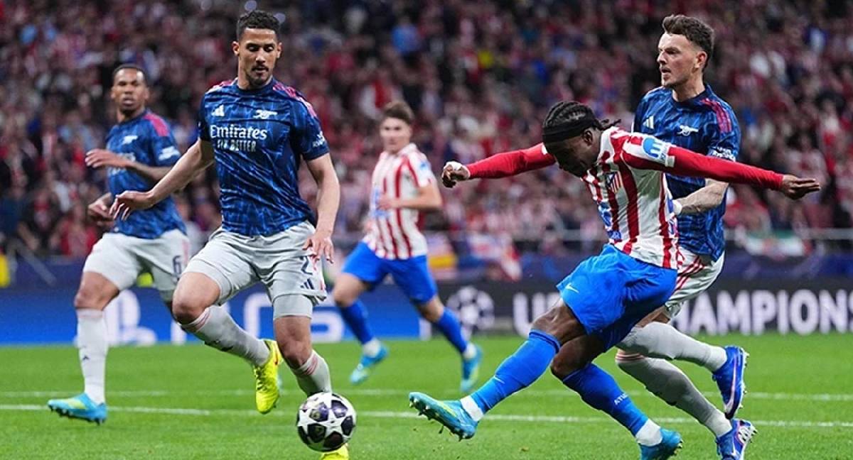Arsenal 20 yıl sonra Şampiyonlar Ligi finalinde: Saka attı, Atletico Madrid yıkıldı