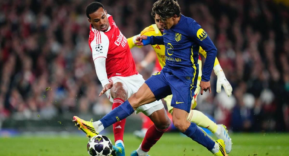 Arsenal 20 yıl sonra Şampiyonlar Ligi finalinde: Saka attı, Atletico Madrid yıkıldı