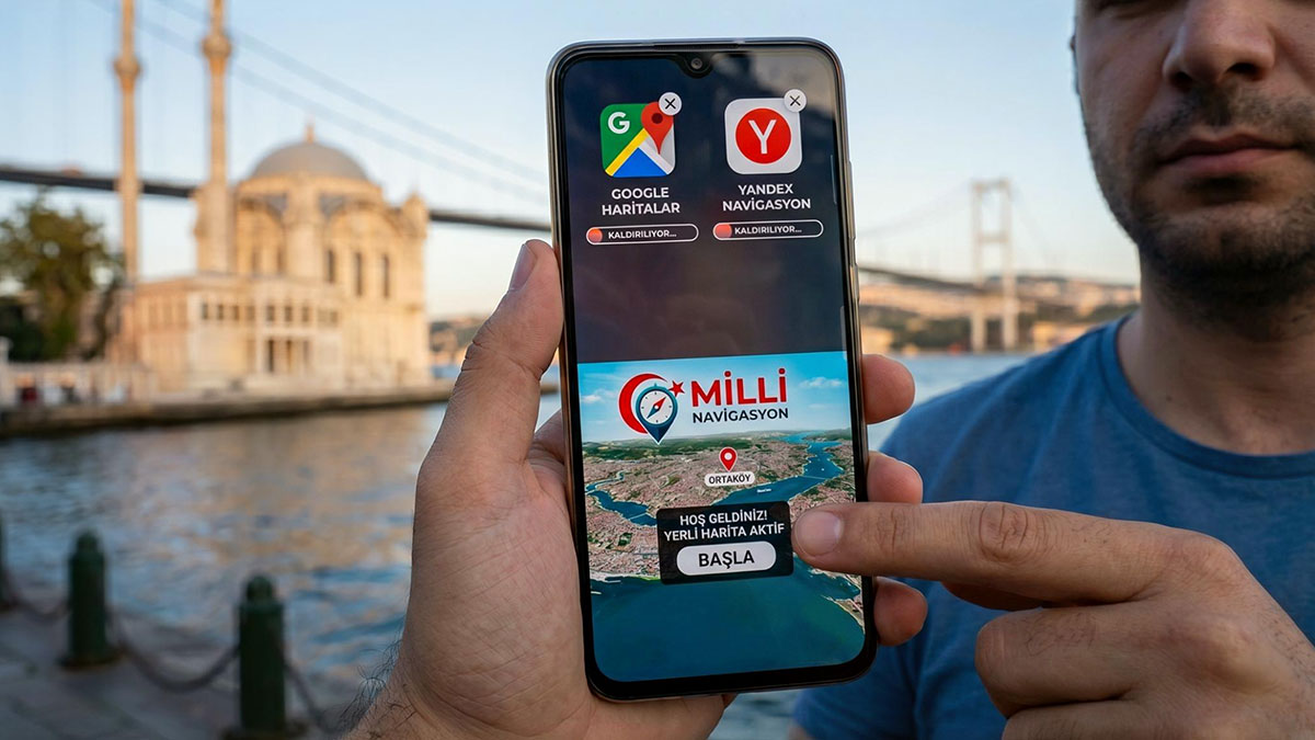 Google ve Yandex'i telefonunuzdan sileceksiniz: Yerli navigasyon geliyor
