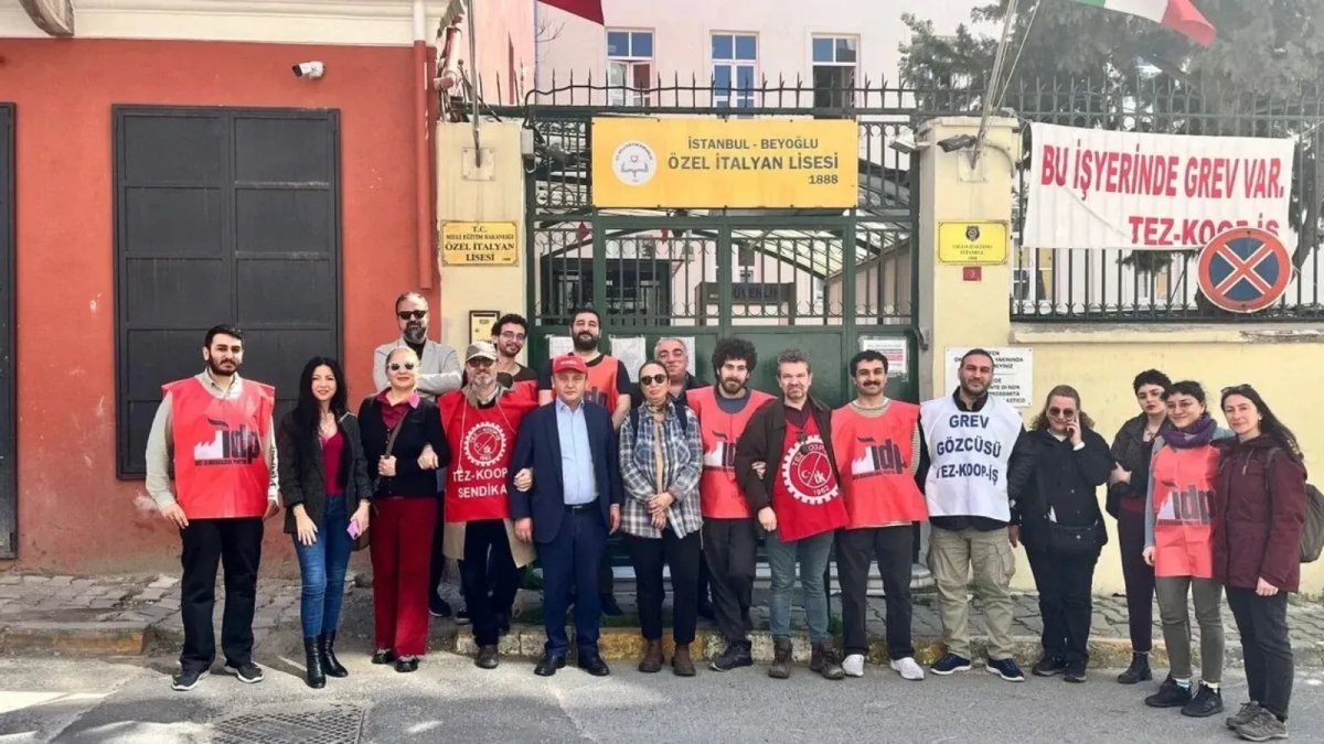 Özel İtalyan Lisesi’ndeki grevde mahkemeden öğretmenler lehine karar