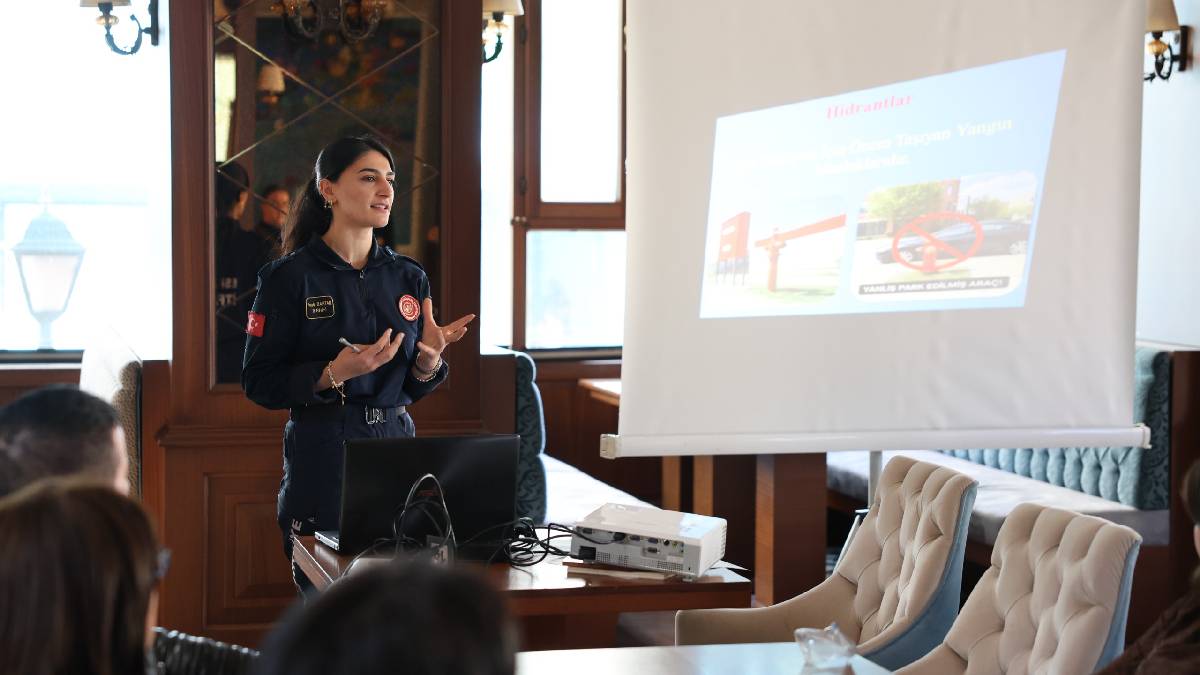 Büyükşehirden yangına karşı doğru müdahale