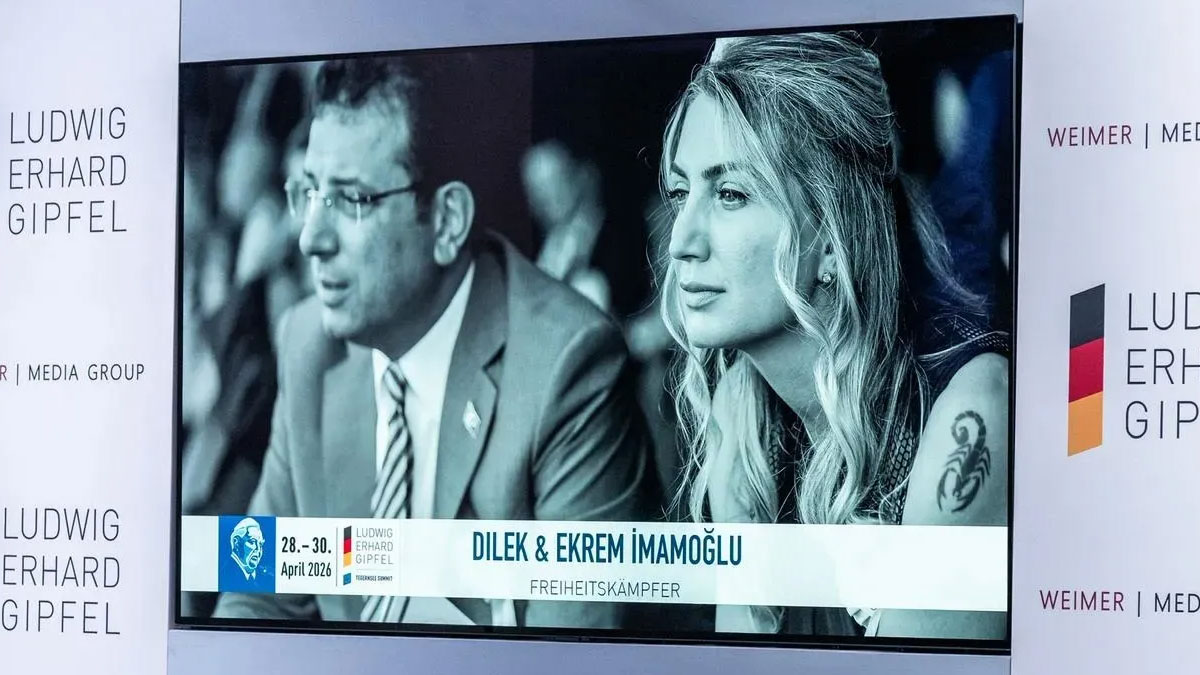 İmamoğlu çiftine 'Özgürlük Savaşçısı' ödülü