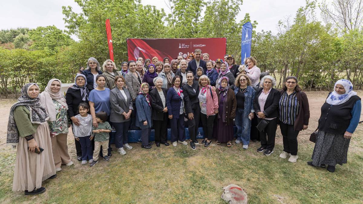 Başkan Tugay şehit anneleriyle bir araya geldi