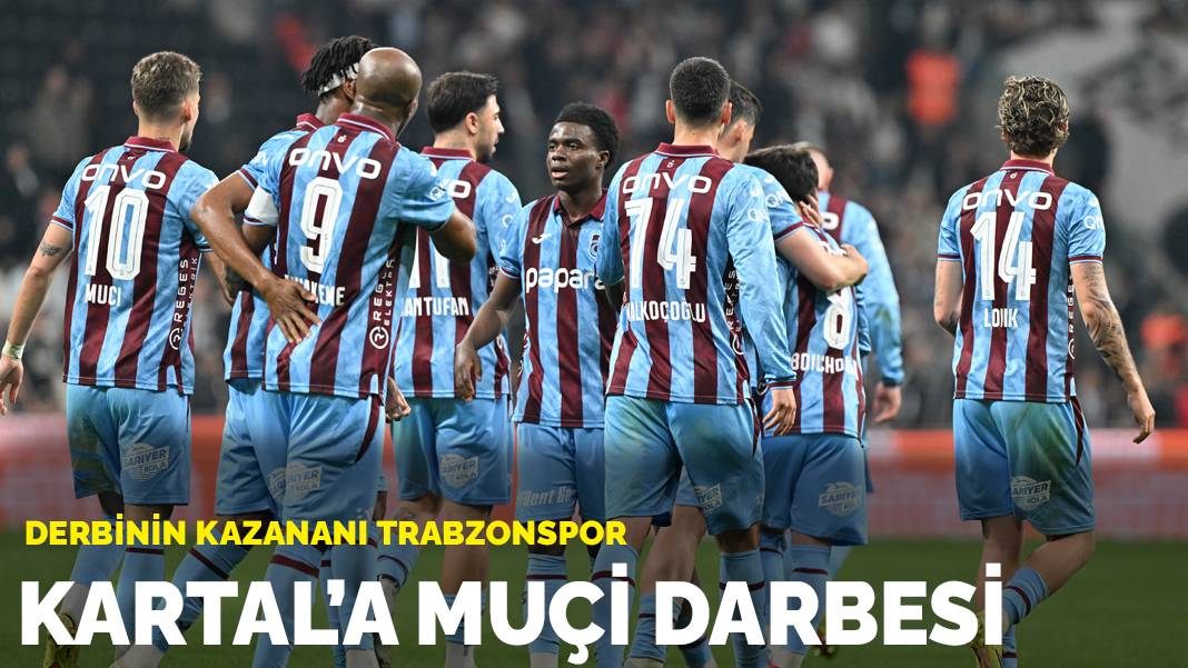 Derbinin kazananı Trabzonspor
