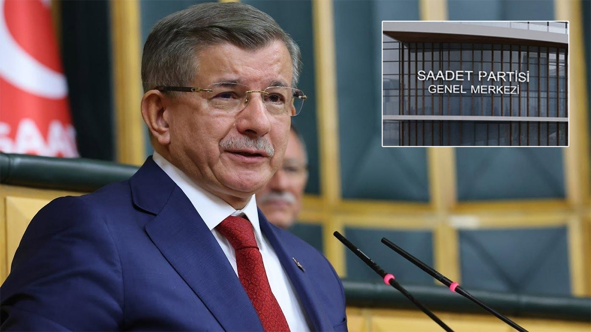 Davutoğlu’ndan Saadet Partisi'ne kayyum davasına tepki: Yeni bir vesayet uygulamasına dönüşmemeli