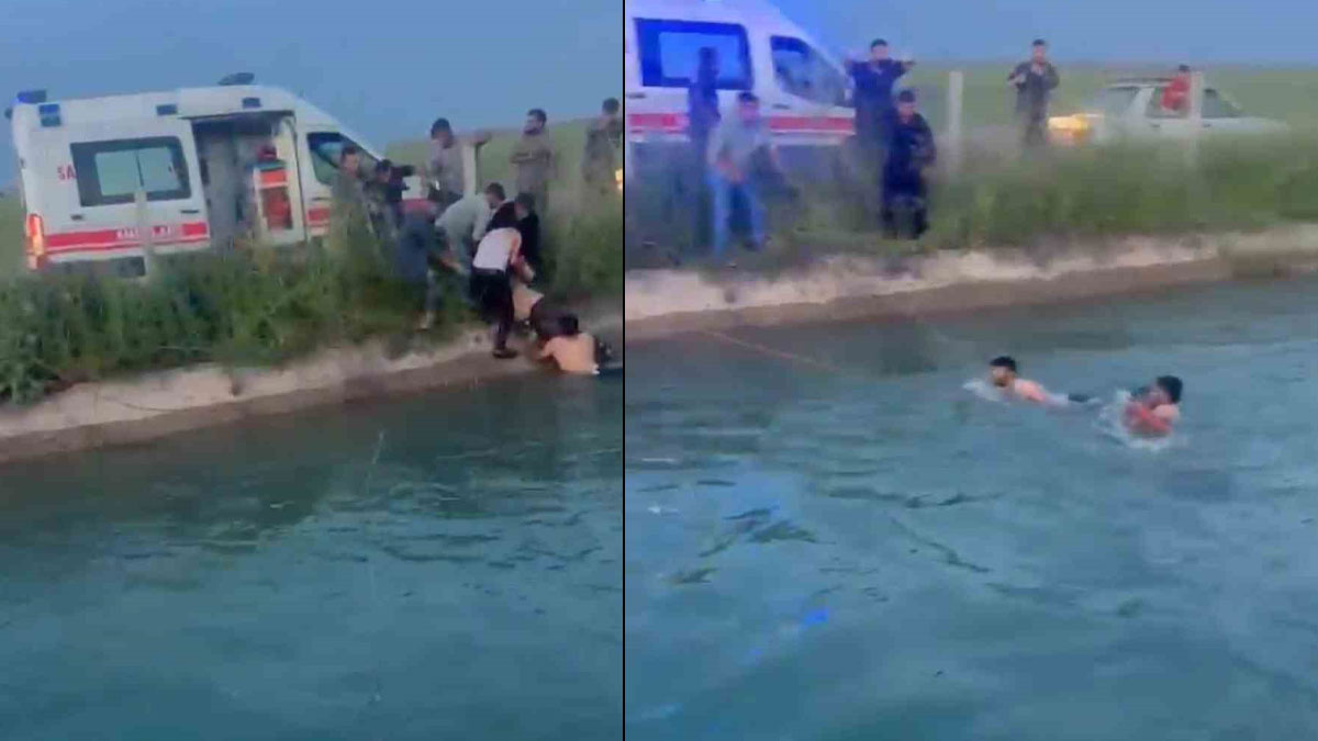 Şanlıurfa'da acı olay: Sulama kanalında 2 kadını kurtardı, hayatını kaybetti