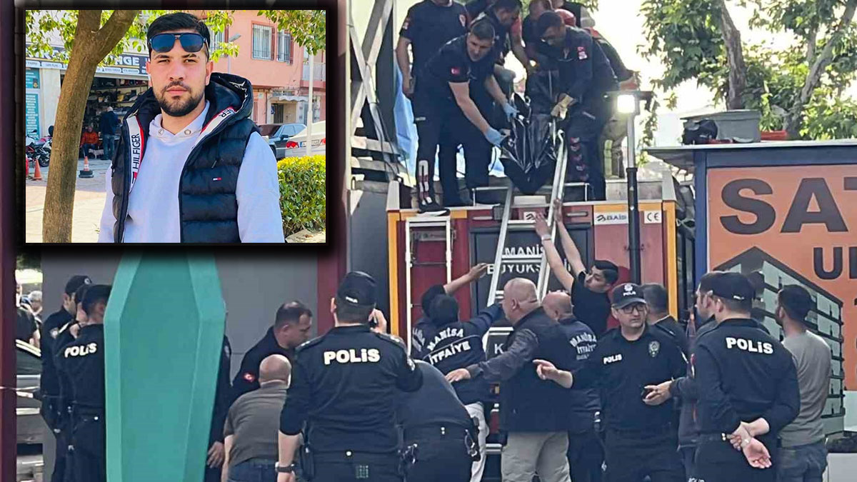 Manisa'da acı olay! Asansöre sıkışan genç adam hayatını kaybetti