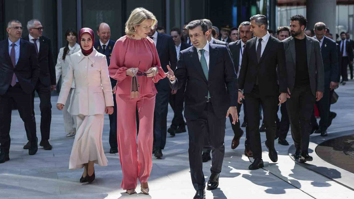 Belçika Kraliçesi Mathilde’den Baykar’a ziyaret: SİHA’ları yerinde inceledi