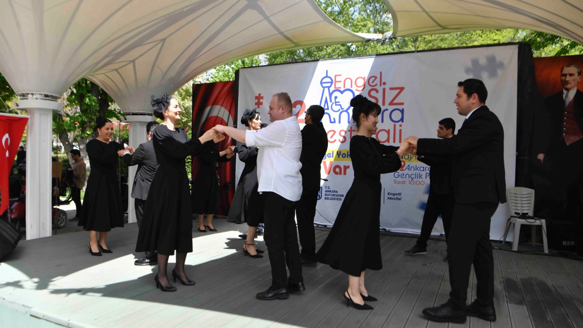 2'nci Engelsiz Ankara Festivali Gençlik Parkı’nda başladı