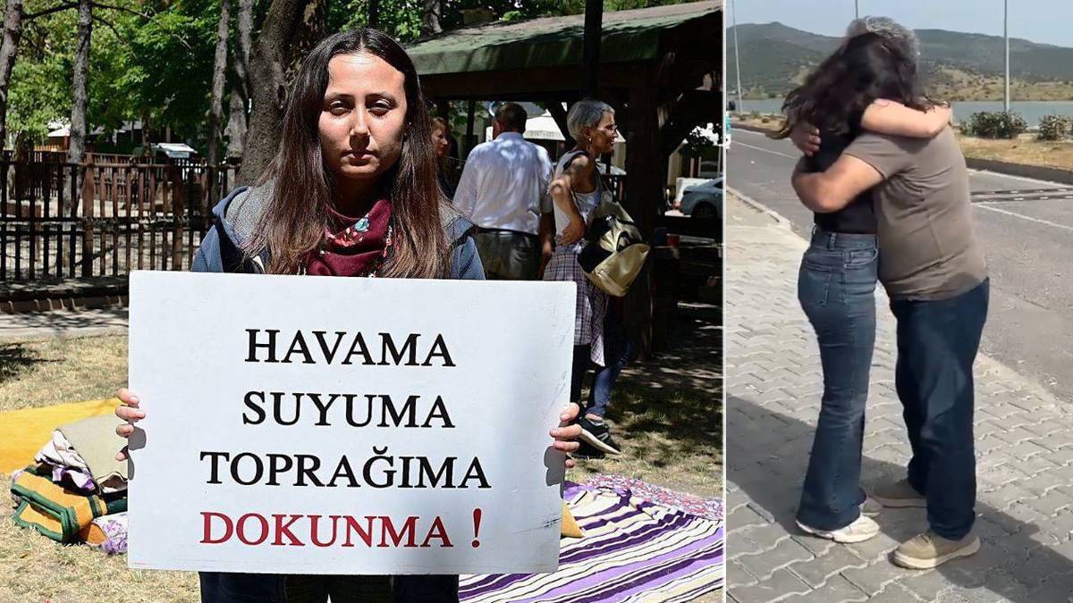 Akbelen Ormanı'nı savunduğu için tutuklanmıştı: Esra Işık 42 gün sonra tahliye edildi