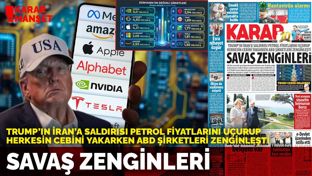 Trump'ın İran'a saldırısı petrol fiyatlarını uçurup herkesin cebini yakarken ABD şirketleri zenginleşti: Savaş zenginleri