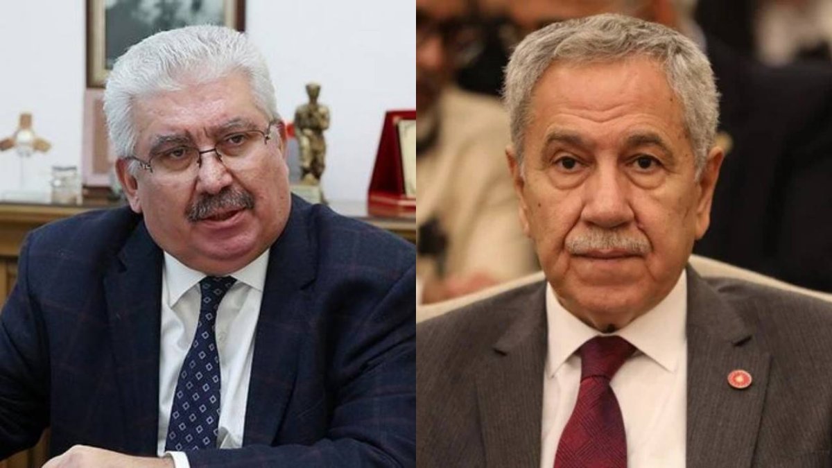 MHP'li Yalçın'dan Bülent Arınç'a sert sözler: 'Siyaset fosili, FETÖ kuryesi'