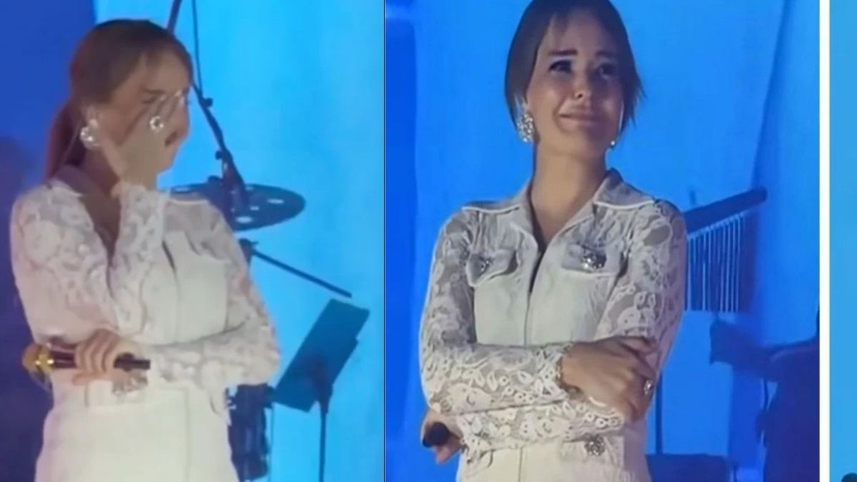 Bengü sahnede gözyaşlarına boğuldu! Şarkıyı seyirciye emanet etti