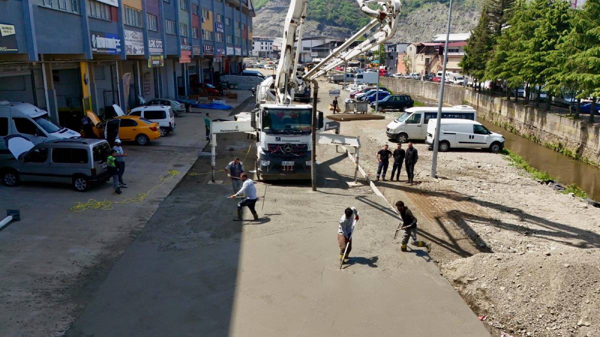 Giresun Belediyesi’nden iki mahallede önemli üstyapı hamlesi