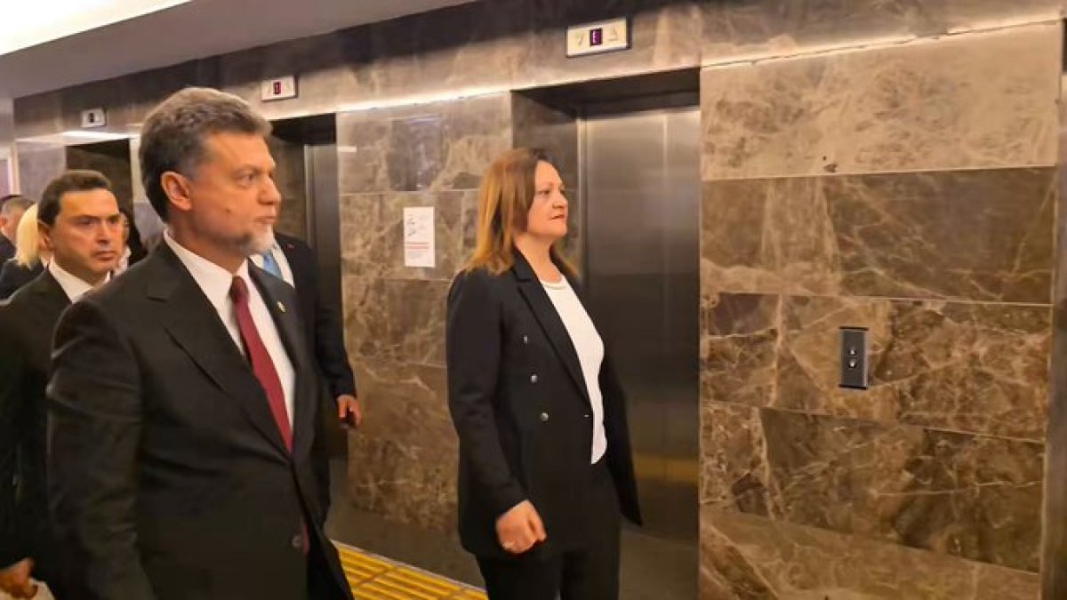 Burcu Köksal AK Parti Genel Merkezi'nde: İşte ilk görüntüler