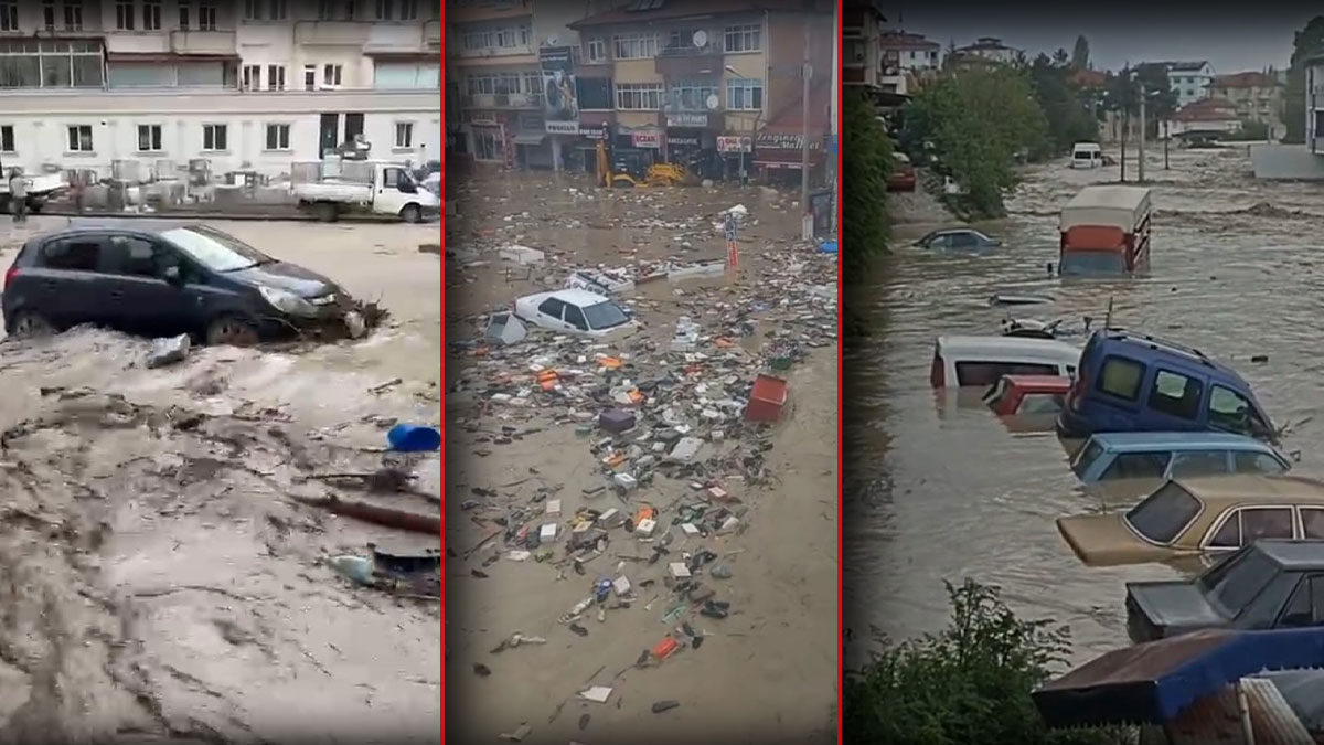 1988'deki afet tekerrür etti: Samsun'da sel felaketi