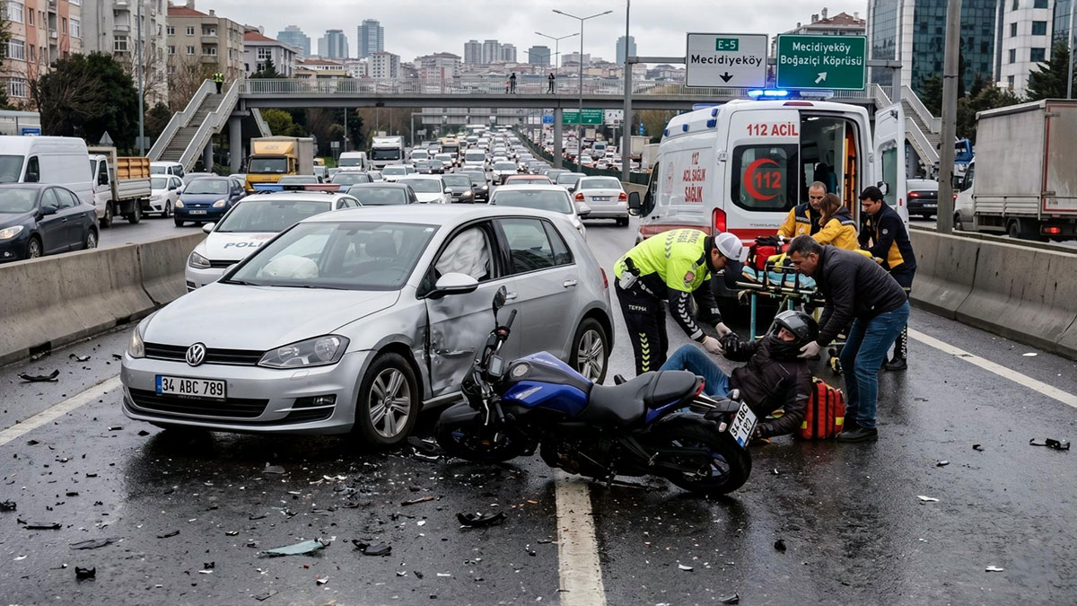 Yollardaki her iki kazadan birinde motosiklet var