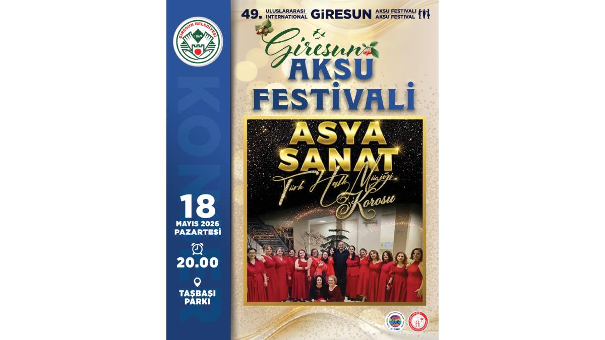 Uluslararası Giresun Aksu Festivali için geri sayım başladı