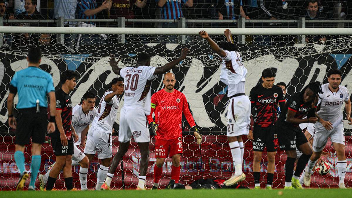 Trabzonspor Gençlerbirliği'ni 90+2'de yıkıp geçti