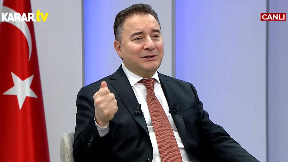 Son dakika! DEVA Partisi lideri Babacan KARAR TV'de: Taha Akyol ve Elif Çakır’ın sorularını yanıtlıyor