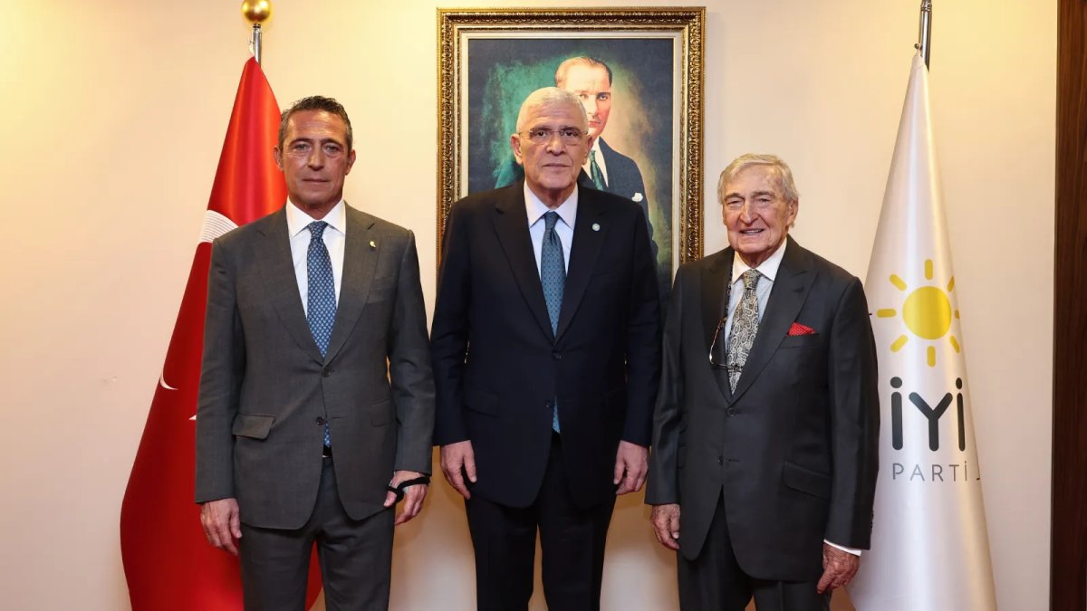 Ali Koç ve Rahmi Koç'tan Dervişoğlu'na ziyaret
