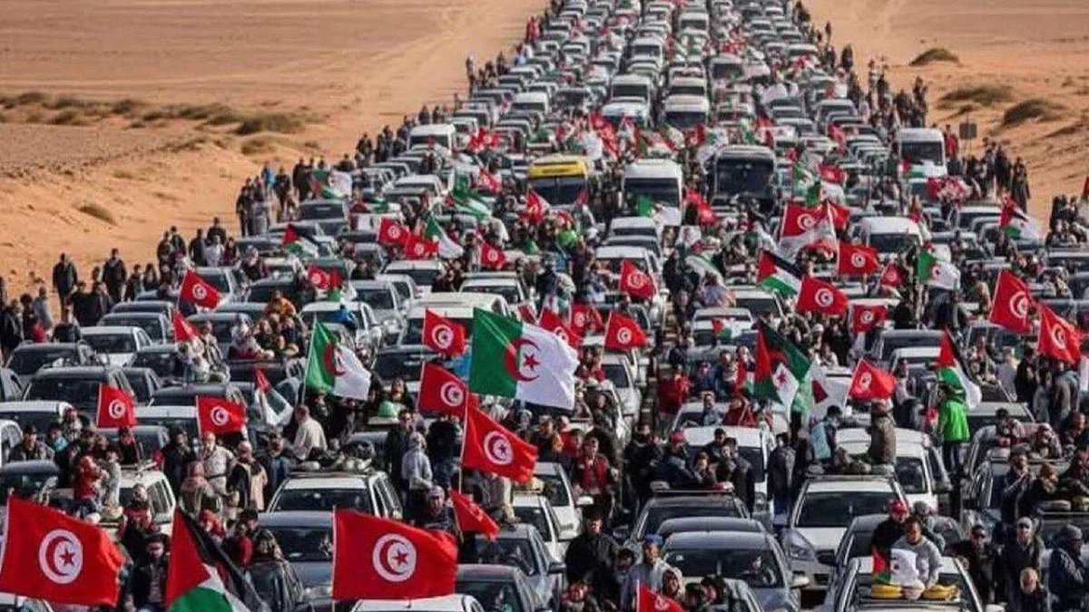 Sumud Kara Konvoyu Libya’dan Gazze’ye doğru yola çıktı