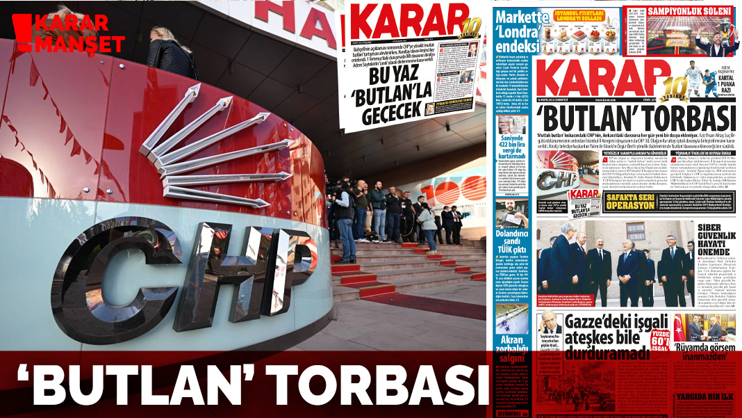 'Butlan' torbası
