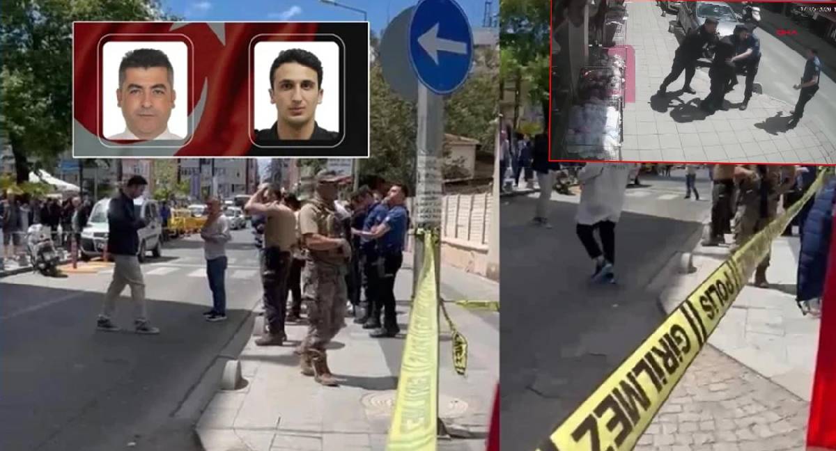 İki polisi şehit eden saldırgan böyle yakalandı: Gözaltı sırasında vatandalardan linç girişimi