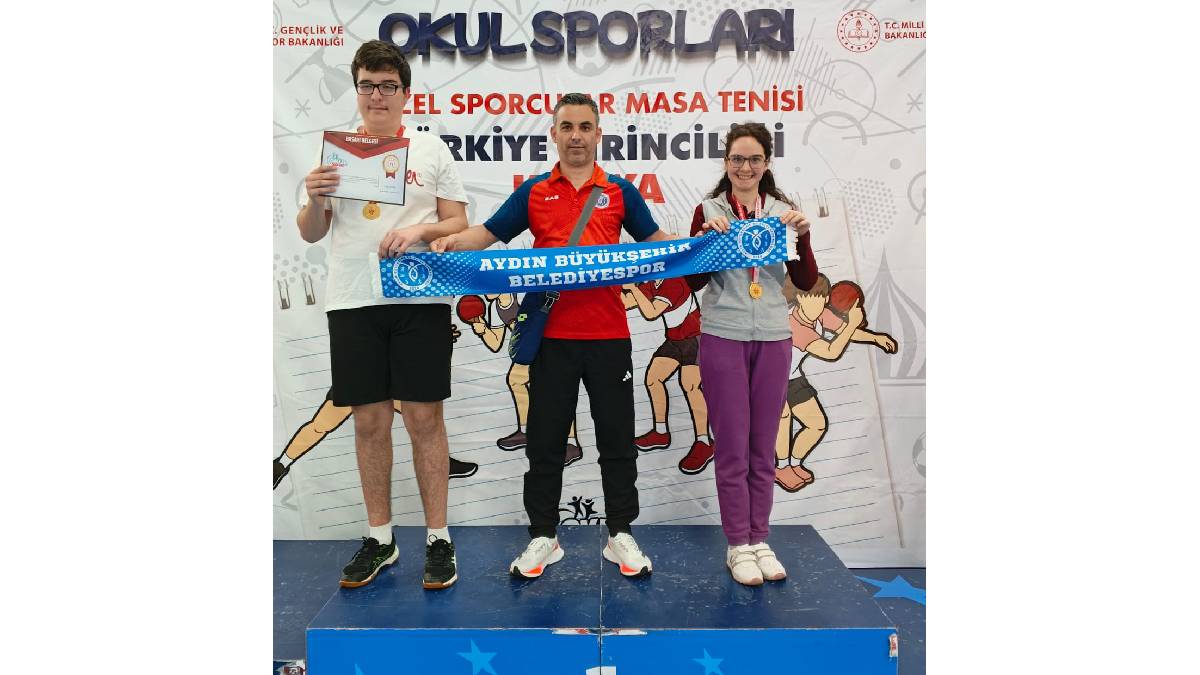Büyükşehir Belediyesi Otizm Destek Merkezi sporcuları Aydın’ın gururu oldu