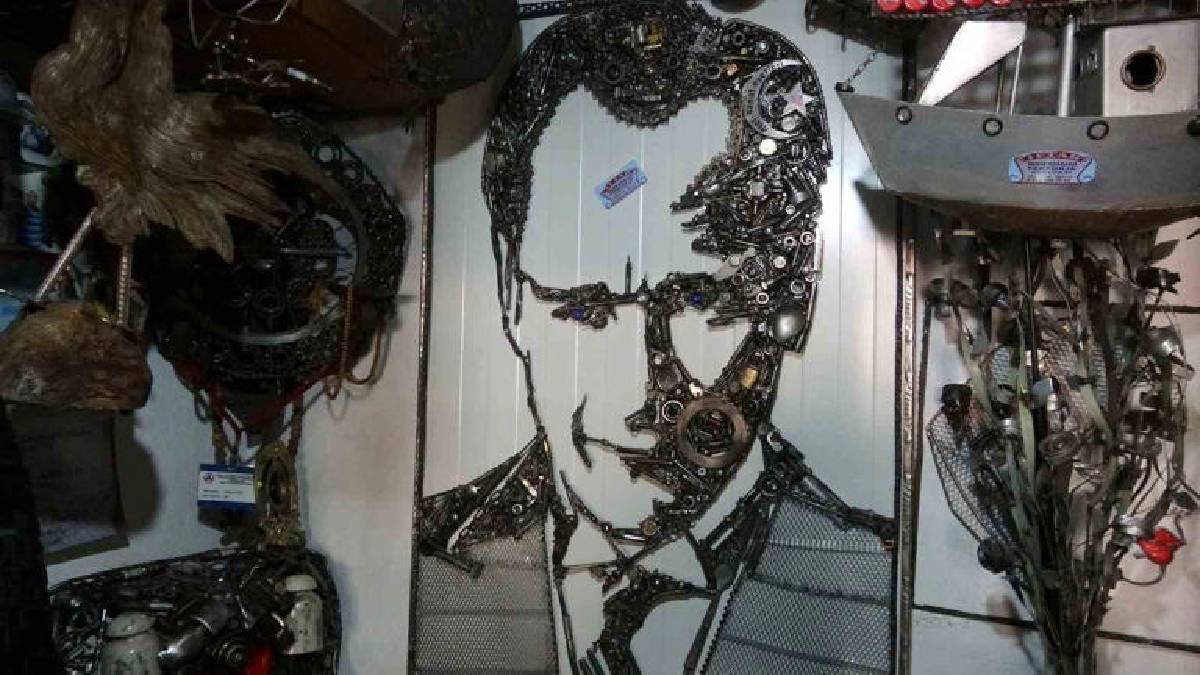 Doğayı koruyor, eserleriyle hayranlık oluşturuyor! Atıklardan sanata yolculuk
