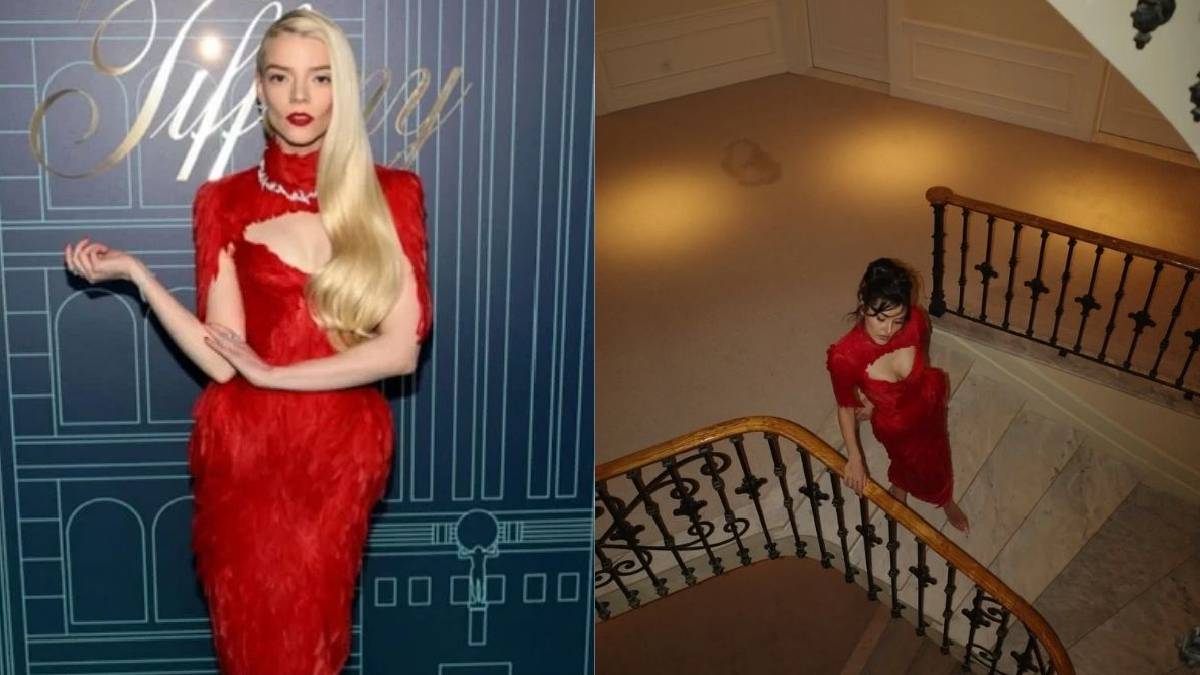 Hande Erçel’in kırmızı elbiseli pozu 1 milyon beğeni aldı! Anya Taylor-Joy’la pişti detayı dikkat çekti