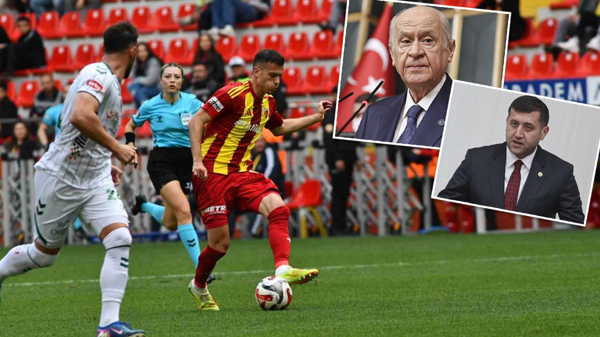 MHP'li vekilden Bahçeli'ye Süper Lig raporu: Kayserispor ligin tescil edilmemesi için başvuruyor