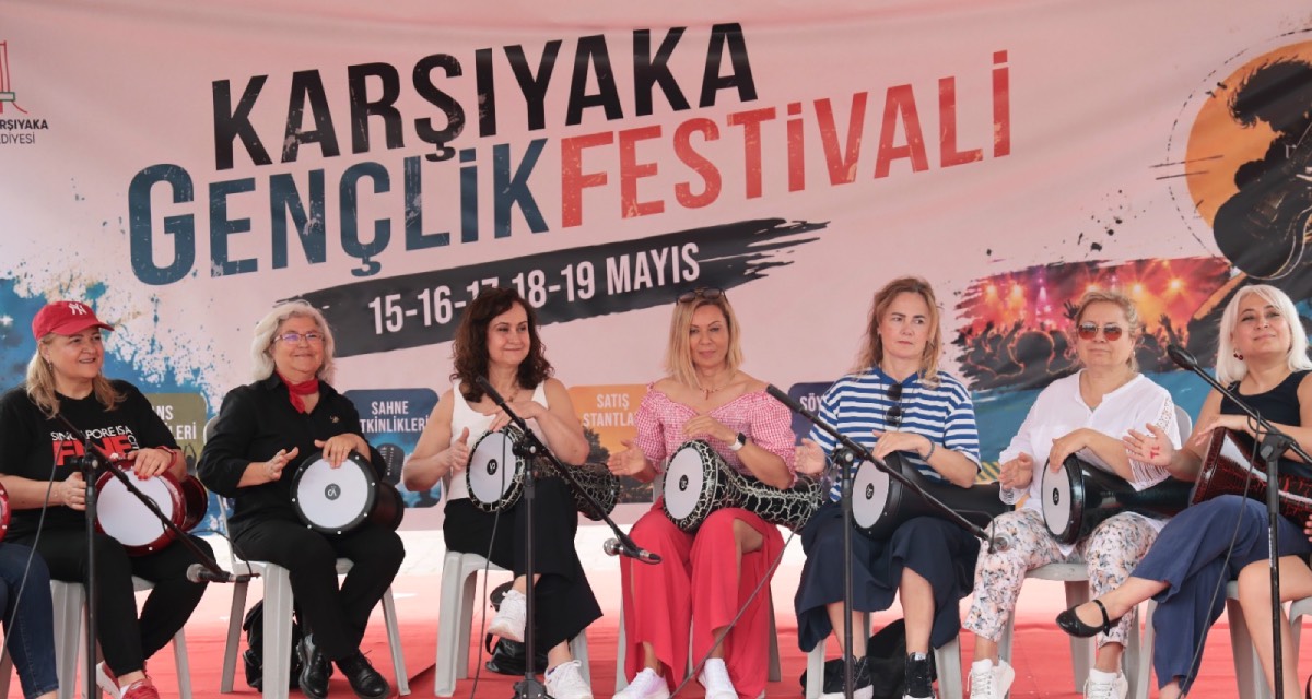 Karşıyaka’da 19 Mayıs coşkusu gençlik festivaliyle kutlandı