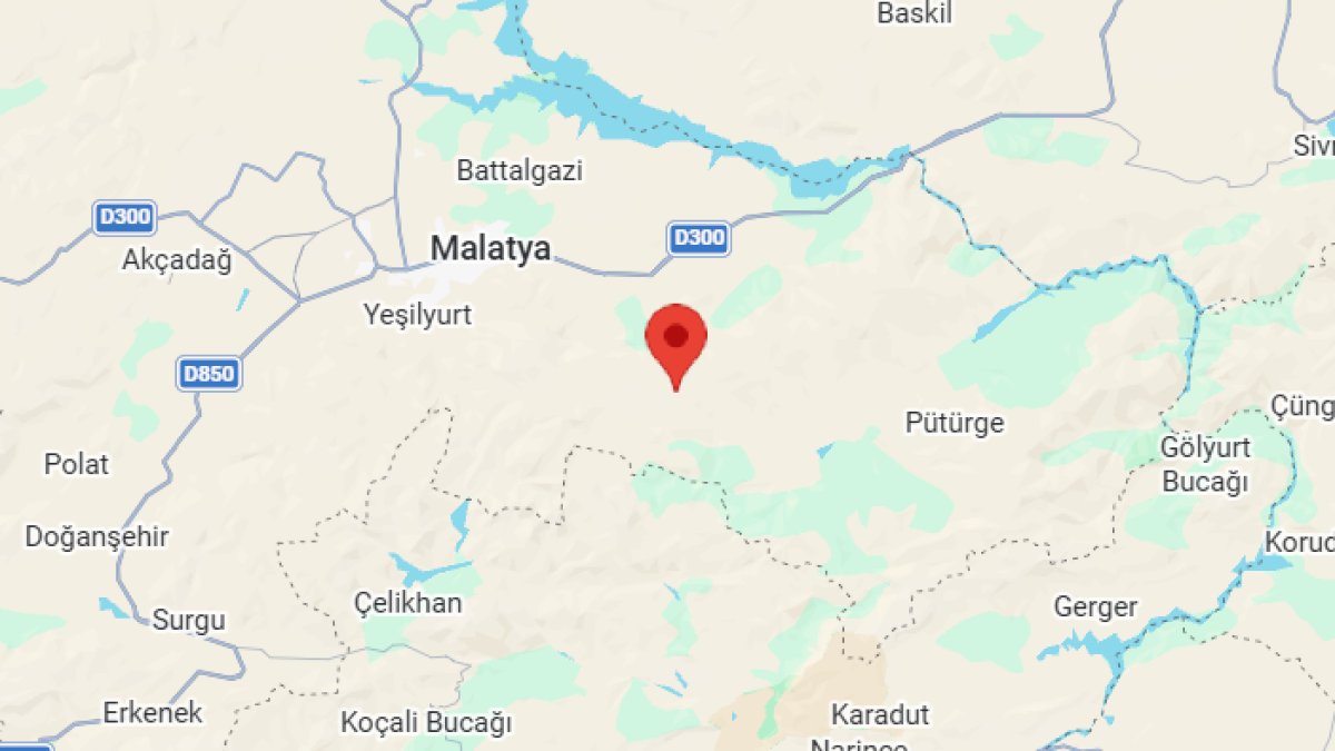 Malatya'da 5,6 büyüklüğünde deprem