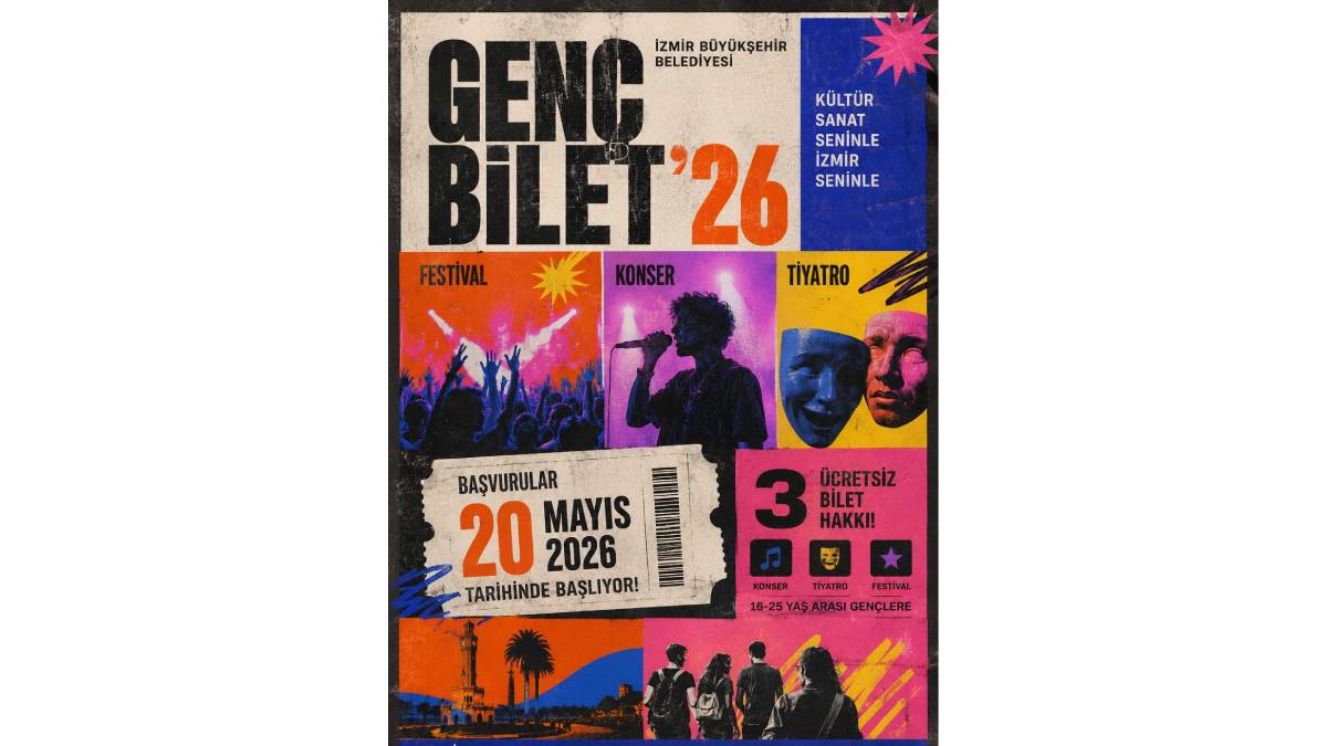 ‘Genç Bilet’ uygulaması yeniden başlıyor: İzmir Büyükşehirden gençliğe üç bilet jesti!
