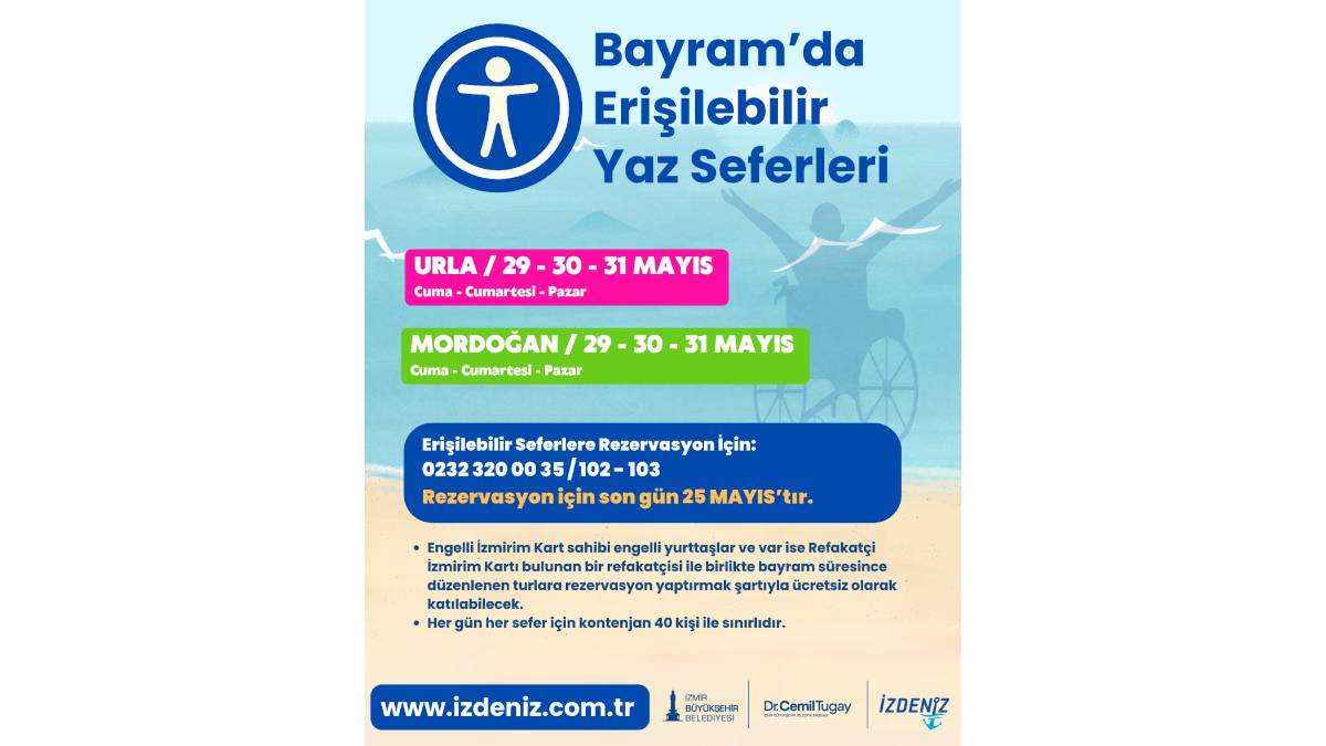 Bayramda rota denize... İzmir Büyükşehir, Urla ve Mordoğan seferlerini başlatıyor
