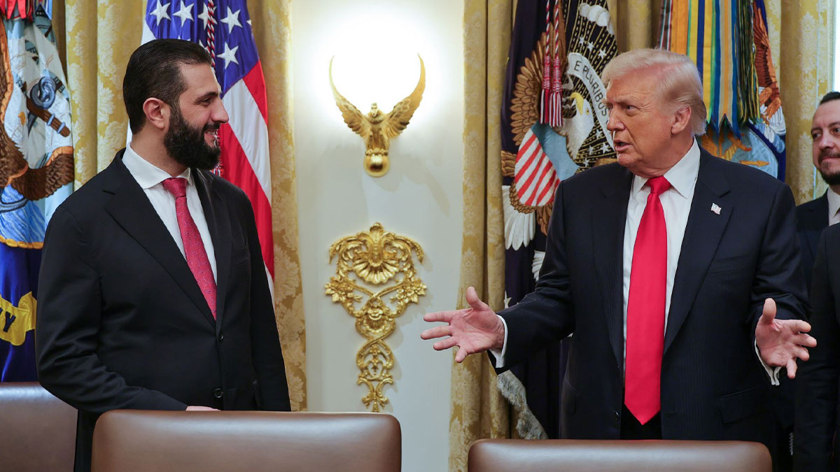 Trump’ın parfüm hediyesine Şara’dan teşekkür mesajı