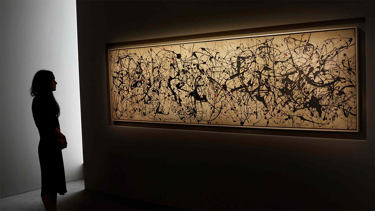 Christie's müzayedesinde tarihi satış! Jackson Pollock’tan 181 milyon dolarlık rekor