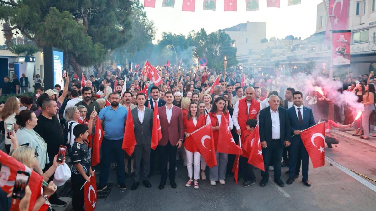 Bodrum’da 19 Mayıs coşkuyla kutlandı