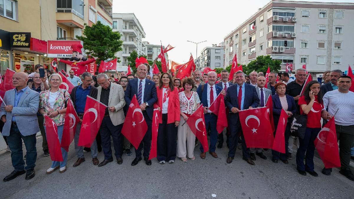 Gaziemir’de görkemli 19 Mayıs kutlaması