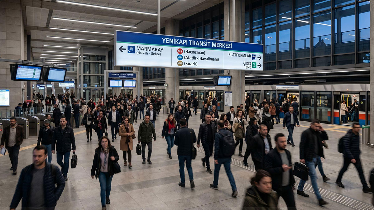 İstanbul'un en kalabalık istasyonu şaşırtmadı: Günlük 190 bin yolcuyla liderliği göğüsledi