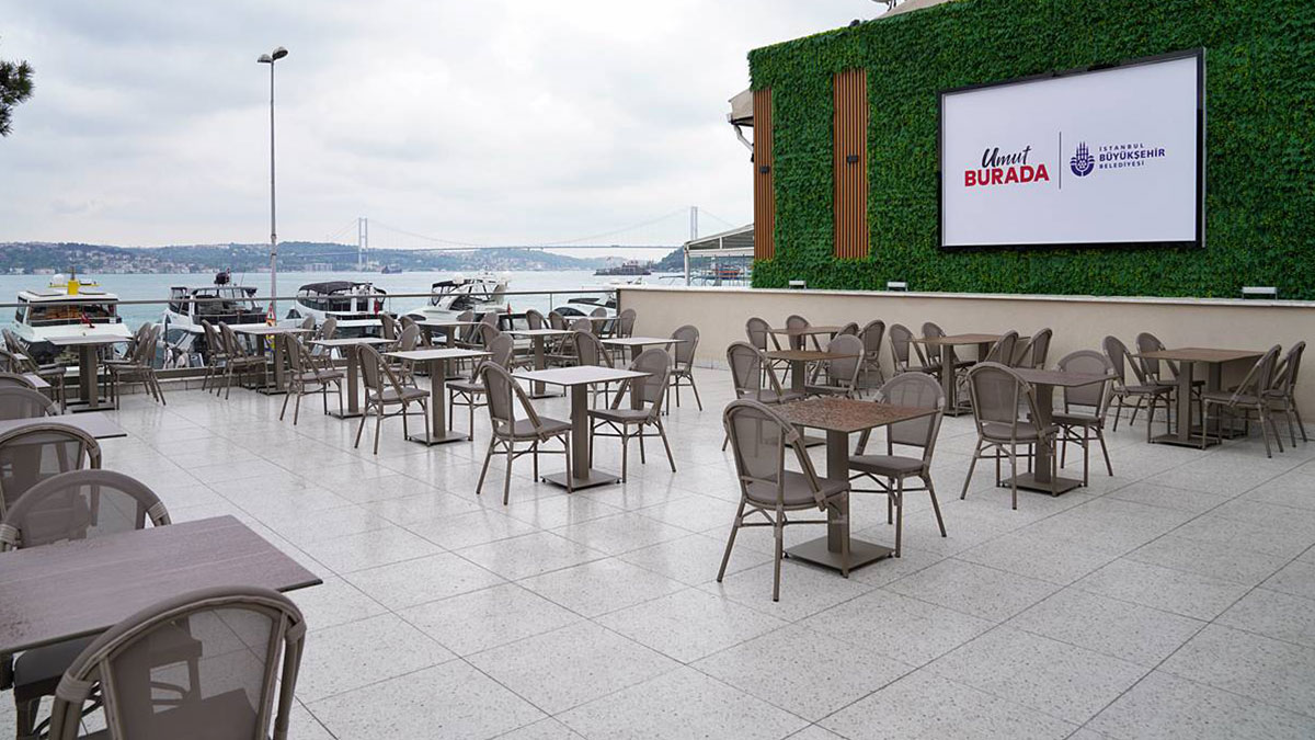 İstanbul boğazının incisi Arnavutköy Sosyal Tesisleri artan kapasitesiyle yeniden kapılarını açtı
