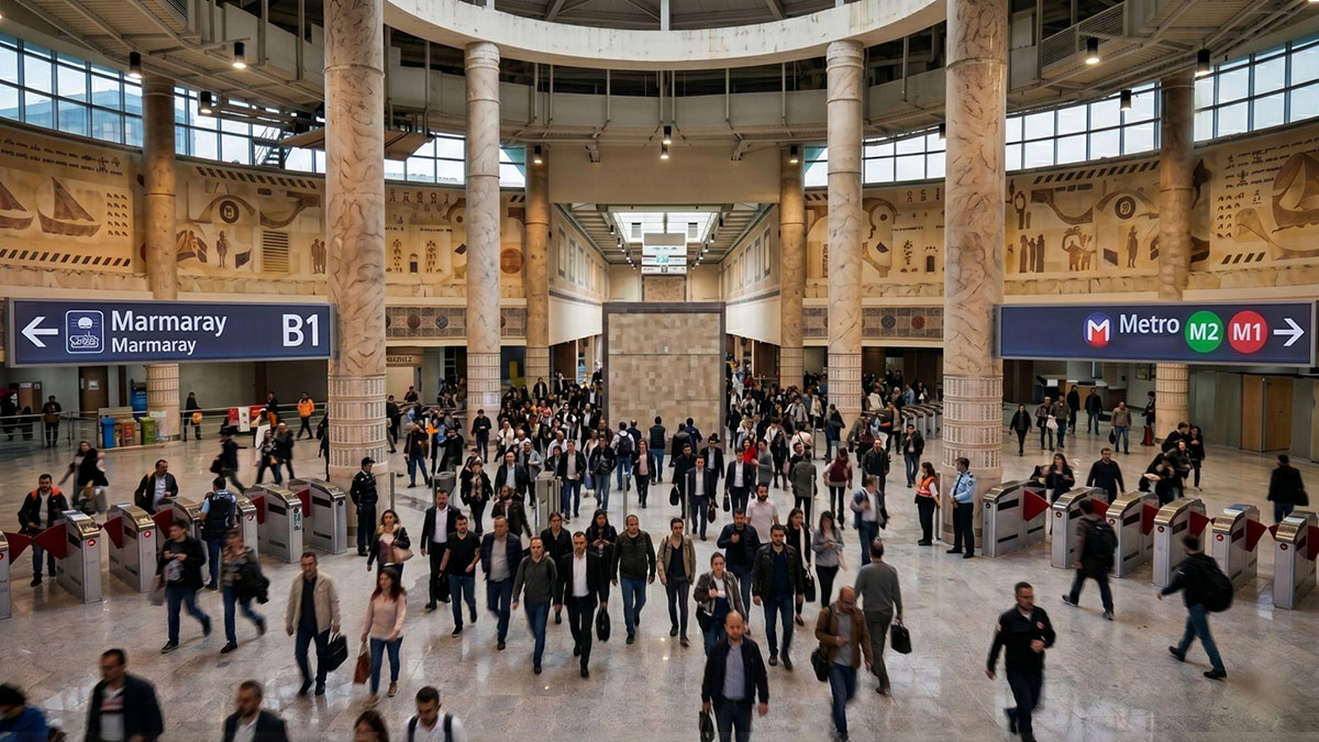 İstanbul'un en kalabalık istasyonu şaşırtmadı: Günlük 190 bin yolcuyla liderliği göğüsledi