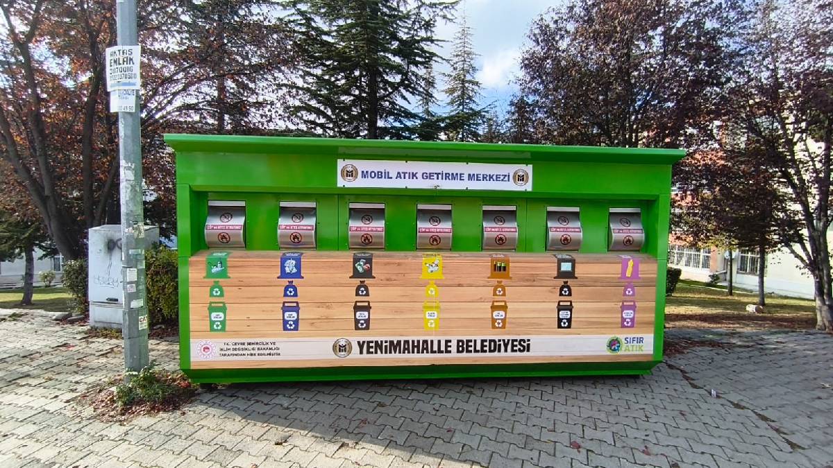 Yenimahalle Belediyesinden sıfır atıkta güçlü adım