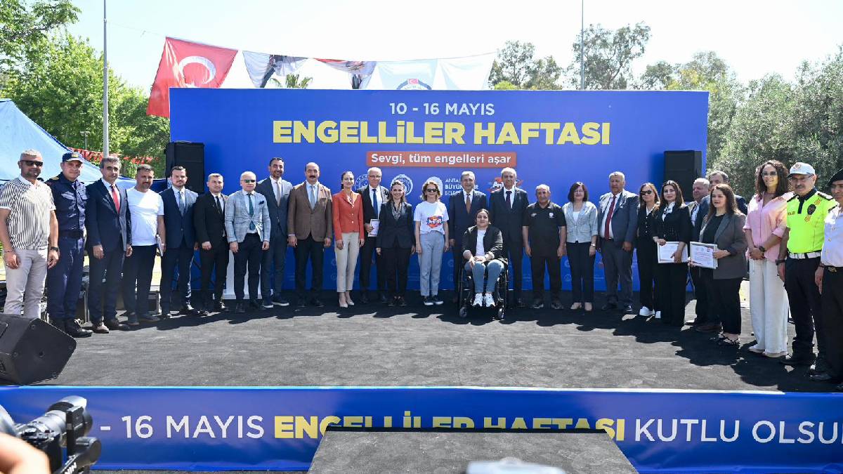 Finike Belediyesine erişilebilirlik belgesi